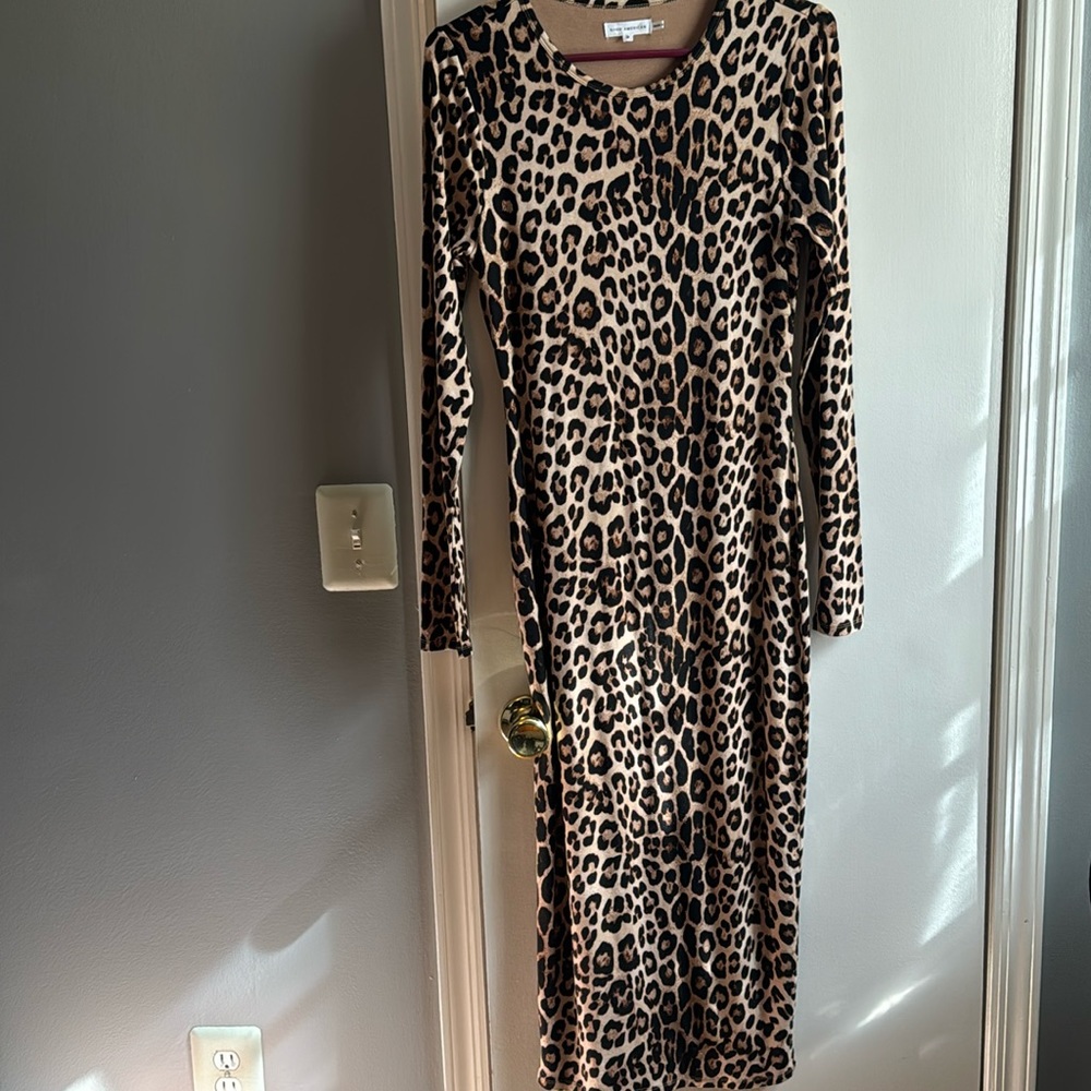 NWOT- Good American body con midi dress. Size 3